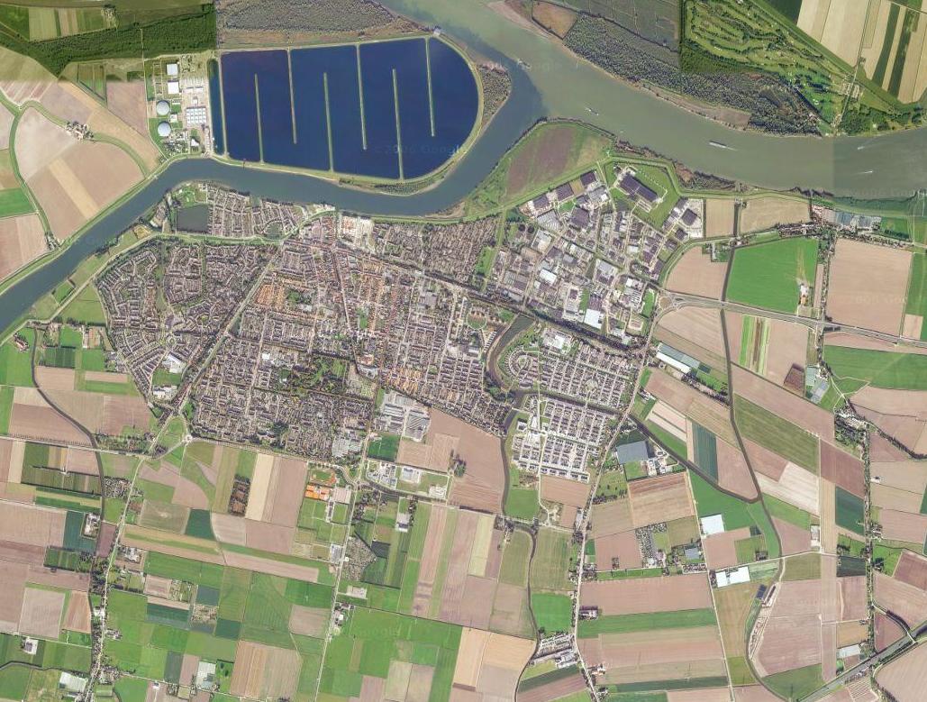 luchtfoto Oud-Beijerland