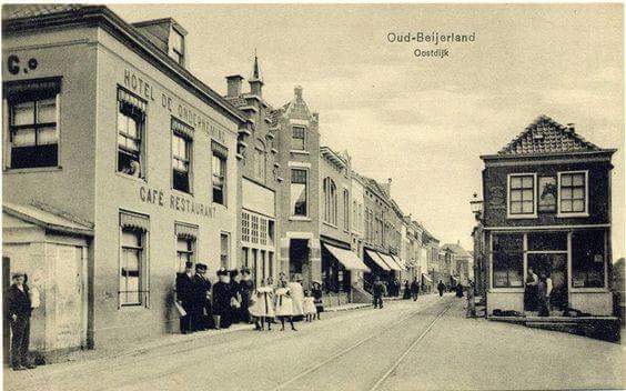 oud-beyerland Oostdijk met hotel